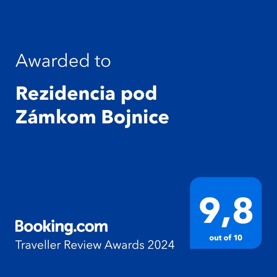 Rezidencia Pod Zamkom Bojnice Apartman Luna Экстерьер фото
